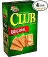 Club Crackers, Original, 16-Ounce Boxes (Pack of 4)