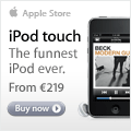 iPod touch 8GB with free engraving and next-day shipping for only €219 