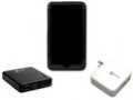 Macally Accessory Bundle for iPod touch 2G, 3G Including Leather Case, USB/AC Charger