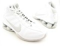 NIKE Shox Vision TB Basketball Shoes White Mens SZ