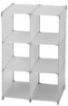 Seville Classics Utility Shoe Organizer, 6-Cube