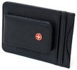 Swiss Bags Genuine leather Money Clip front pocket wallet with magnet clip and card ID Case 